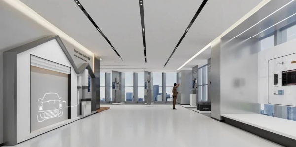 電池科技企業(yè)展廳設(shè)計