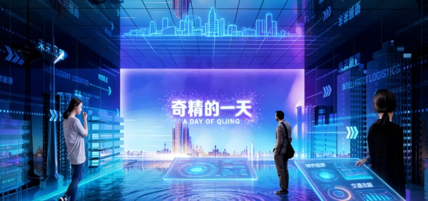 企業(yè)展廳設計中的色彩賦能藝術