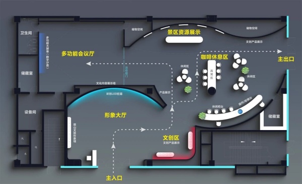 承千年文脈，賦山水新生｜眉山文旅集團展廳全案解析